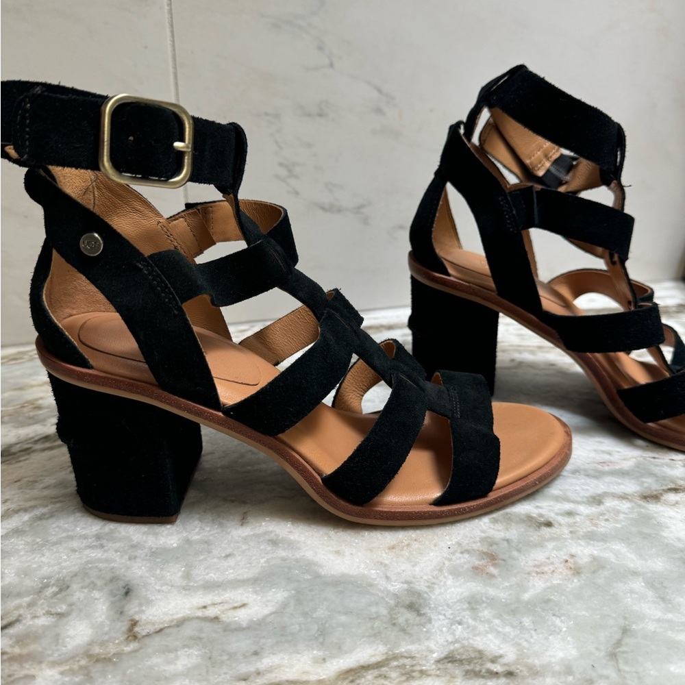 UGG Suede Sandals, 8.5